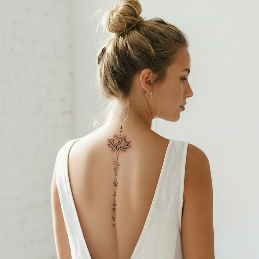 Ornamental Lotus Bloom